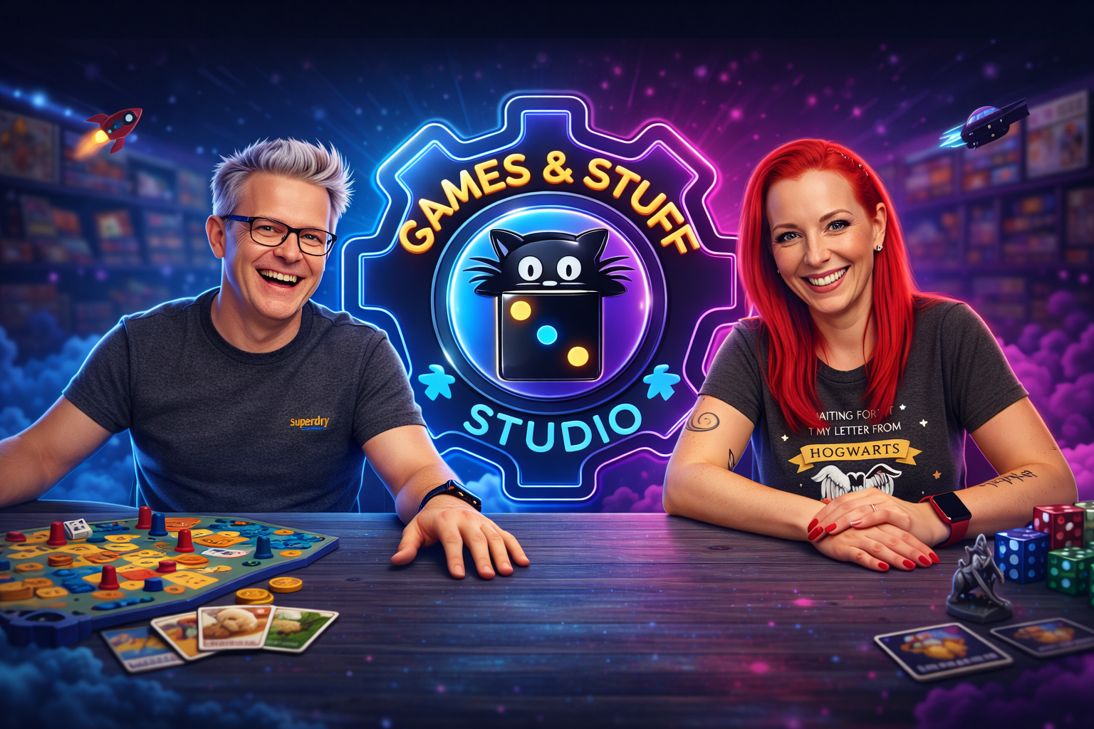 Games & Stuff Studio hero artwork